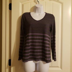Calvin Klein Gray/Purple Top